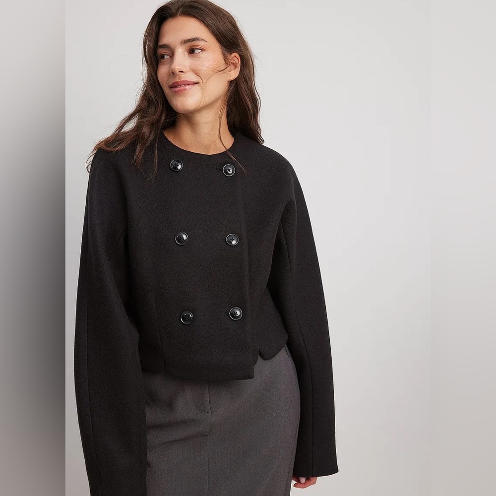 Claire Rose X NA-KD Wool Blend Short Jacket